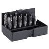 Volkel Metric Metric Threading-bits (set of 12 pcs.) incl. drill bits M 3 M 10 Form D HSS-G Plastic box VKTXM TV10-67020