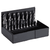 Volkel Metric Twist drill bits (set of 19 pcs.) 1.0 10.0 mm HSS-G Plastic box VKBITM TV10-67100