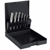 Volkel Metric Metric Machine taps (set of 7 pcs.) ISO 529 Spiral Point M 3 M 12 Spiral Point HSS-G Plastic box VKTMM TV10-80500